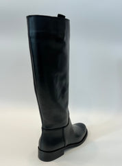 Stivale basic in pelle made in Italy