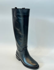 Stivale basic in pelle made in Italy