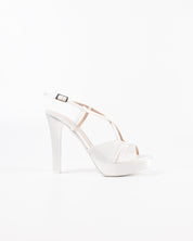 Sandalo sposa con plateau