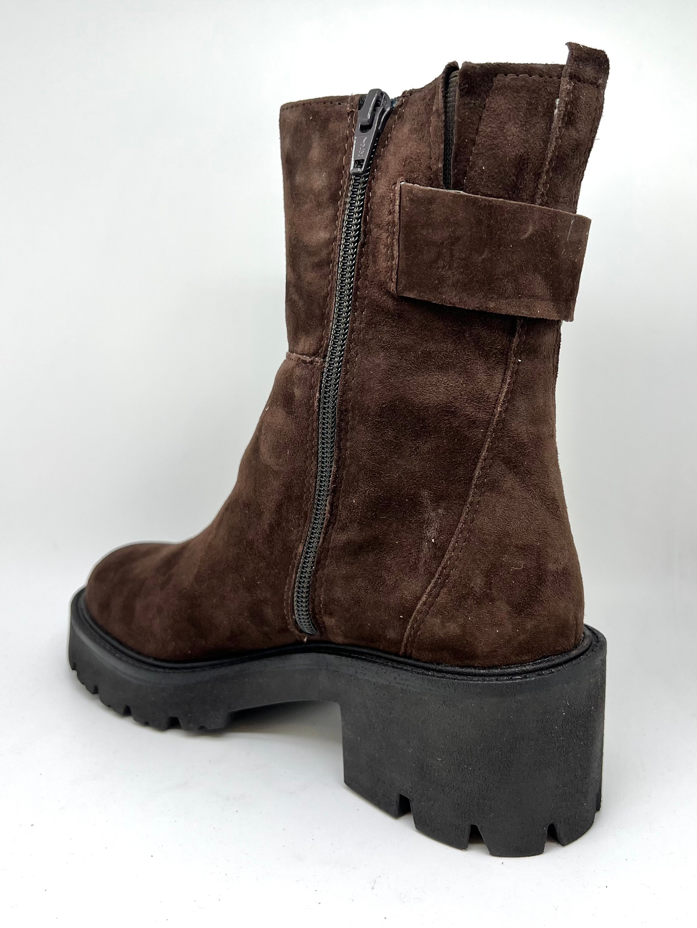Stivaletto camoscio moro Debby
