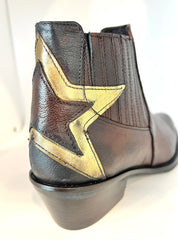 Tronchetto Star moro in pelle vintage