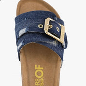 Ciabattina denim Colors of California se