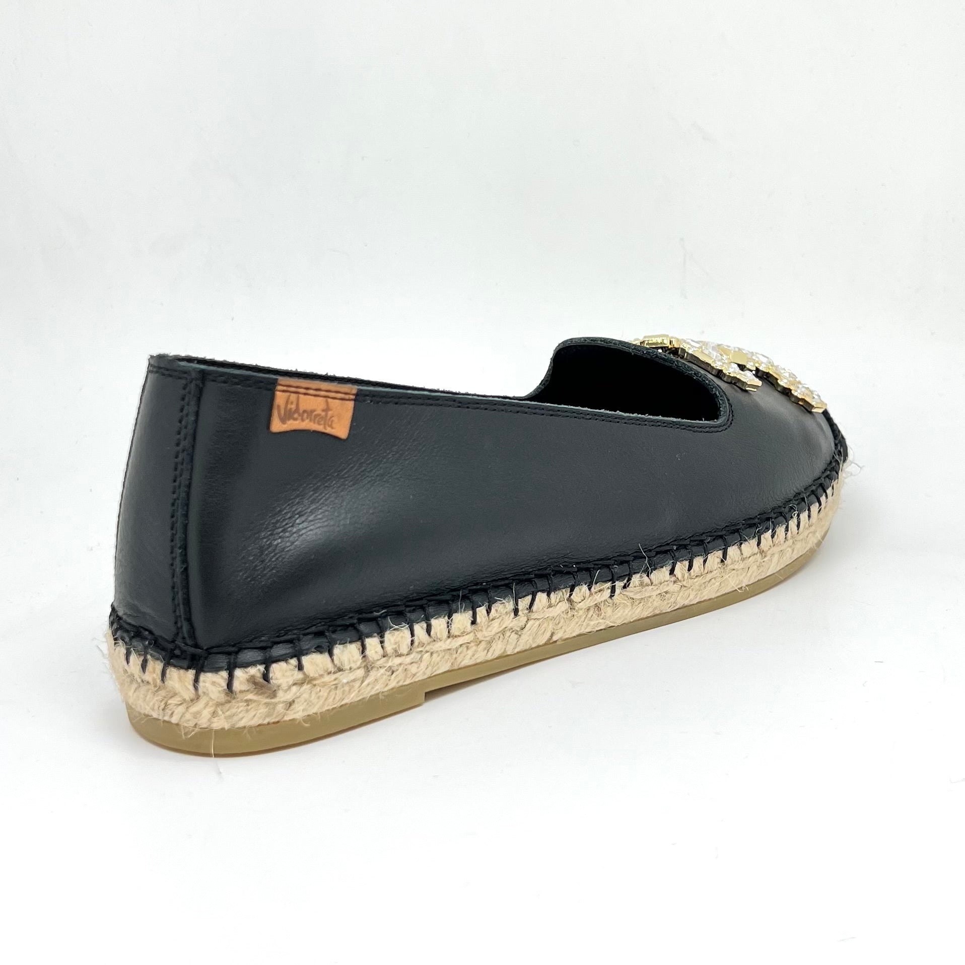 Mocassino pelle nero Vidorreta