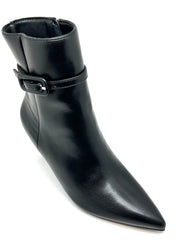 Stivaletto pelle nero Sharon