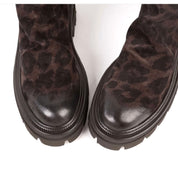 Stivaletto camoscio maculato Gisel
