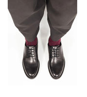 Mocassino stile uomo pelle nera