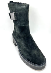 Stivaletto camoscio nero Debby
