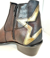 Tronchetto Star moro in pelle vintage