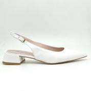 Chanel bianco tacco basso