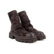 Stivaletto camoscio maculato Gisel