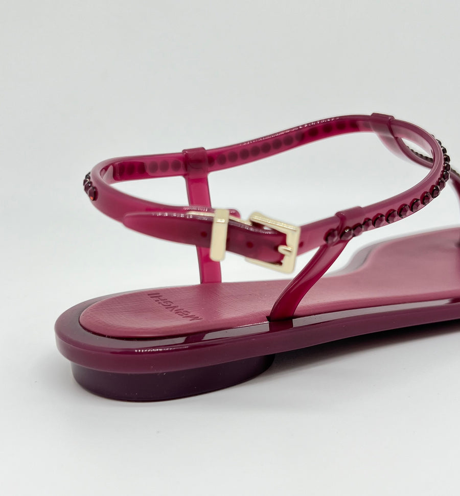 MÈNGHI jewel flip flops