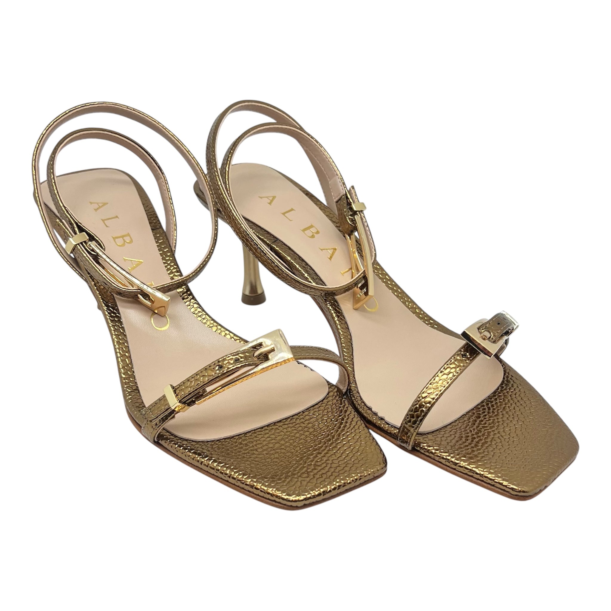 Sandalo bronzo minimal Albano