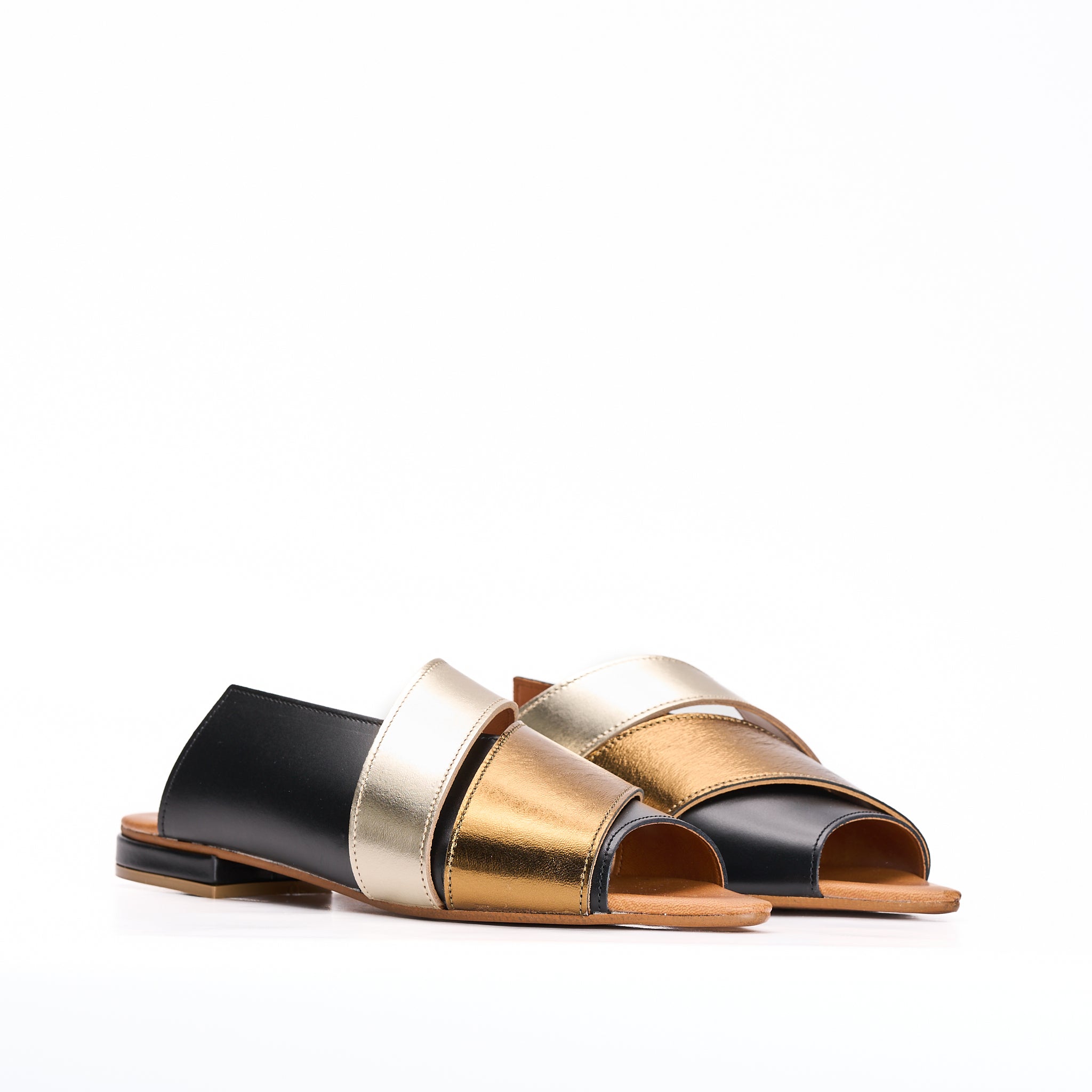 Sandalo pelle bronzo Soraya