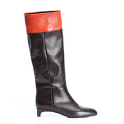 Stivale pelle moro Iris