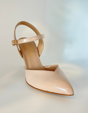 Chanel nude patent leather Made in Italy