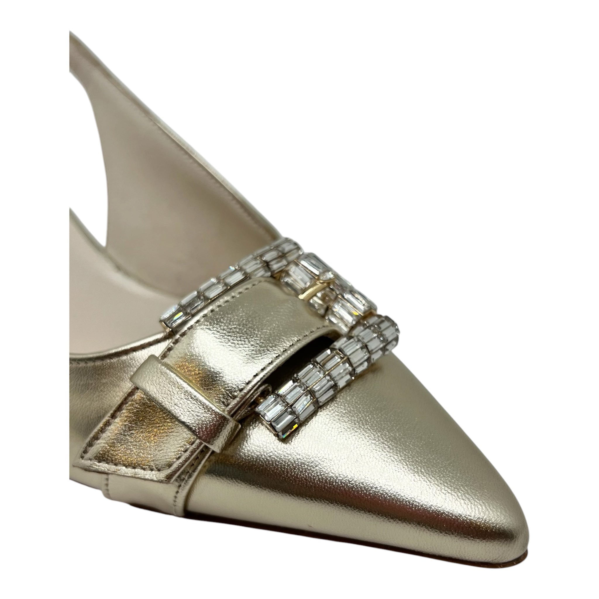Chanel oro chiaro tacco 5 cm