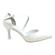 Scarpa sposa in glitter seta Chicca