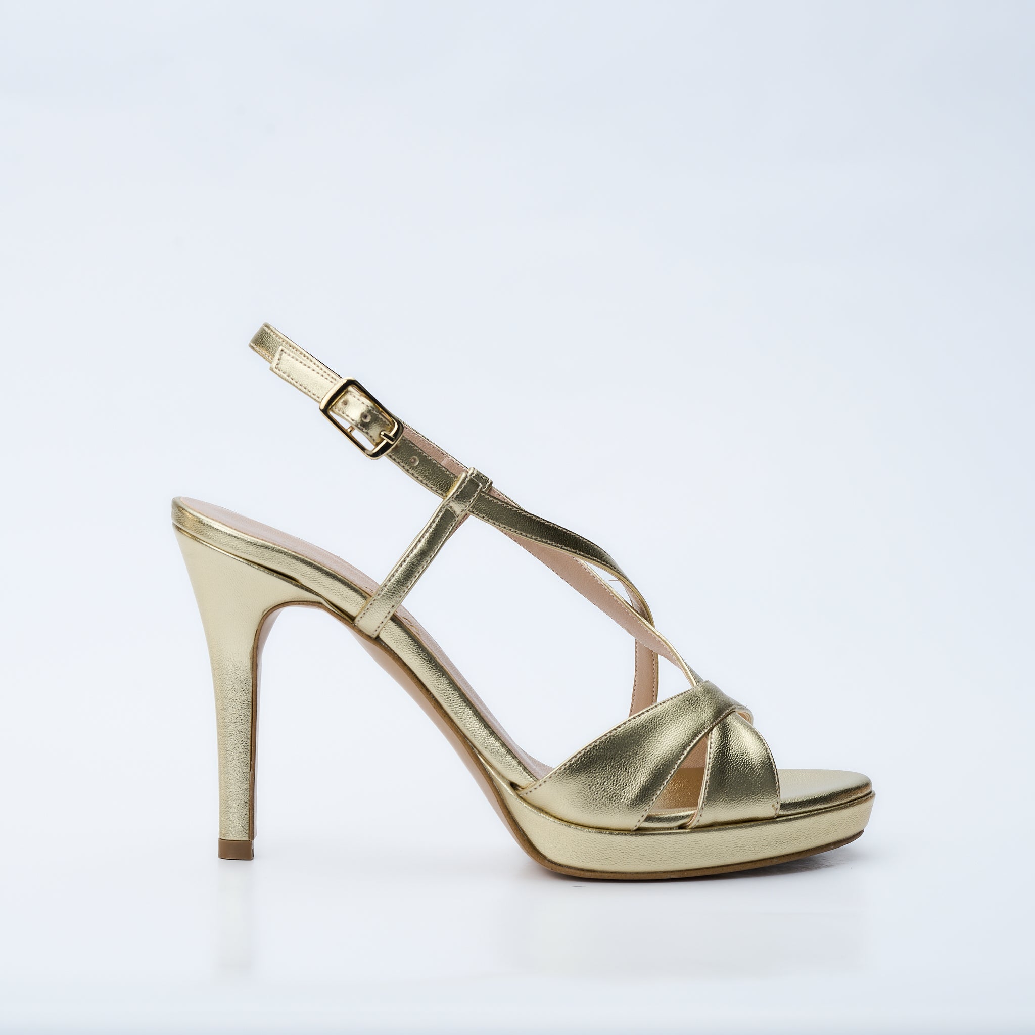 Sandalo oro platino Gemma