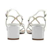 Sandalo bianco gioiello Vanity
