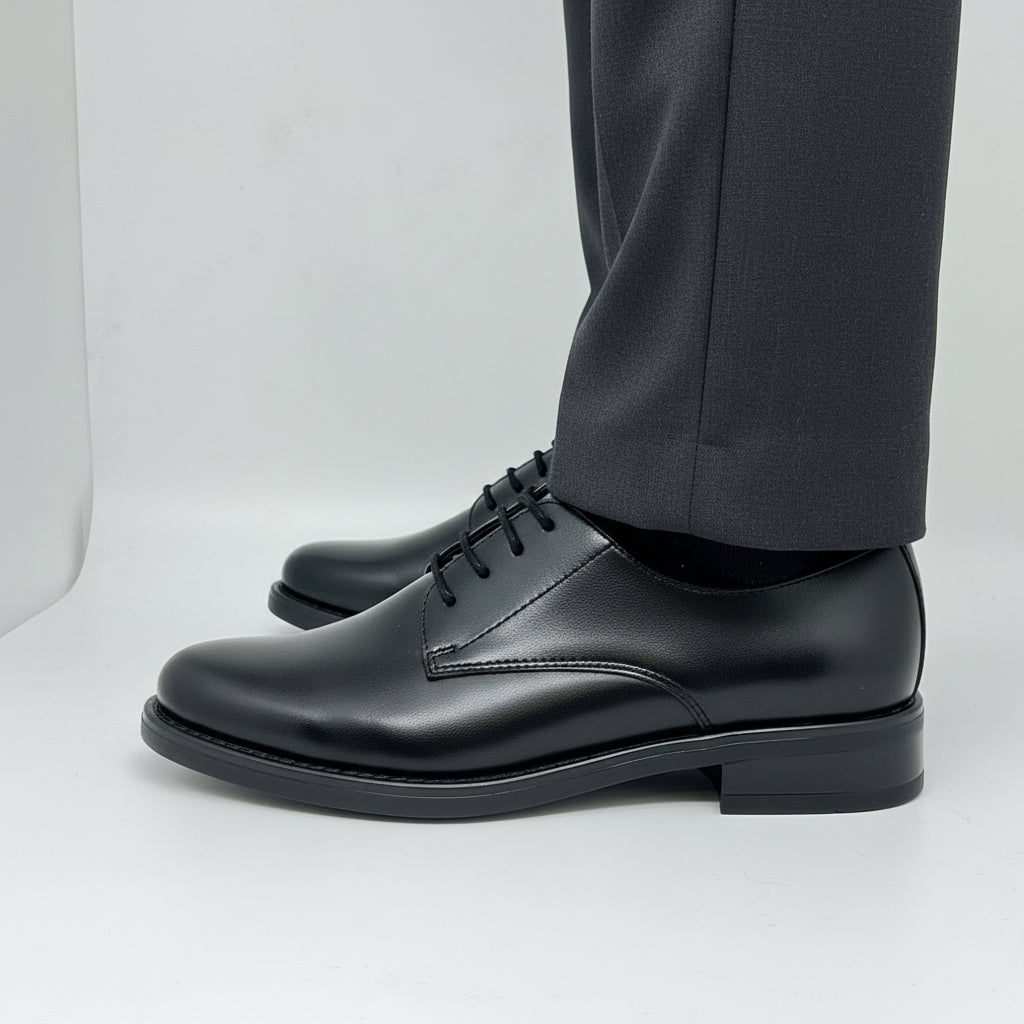 Mocassino stile uomo pelle nera