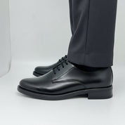 Mocassino stile uomo pelle nera