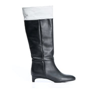 Stivale pelle nero Iris