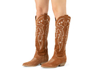 Mimmu' en cuir texan