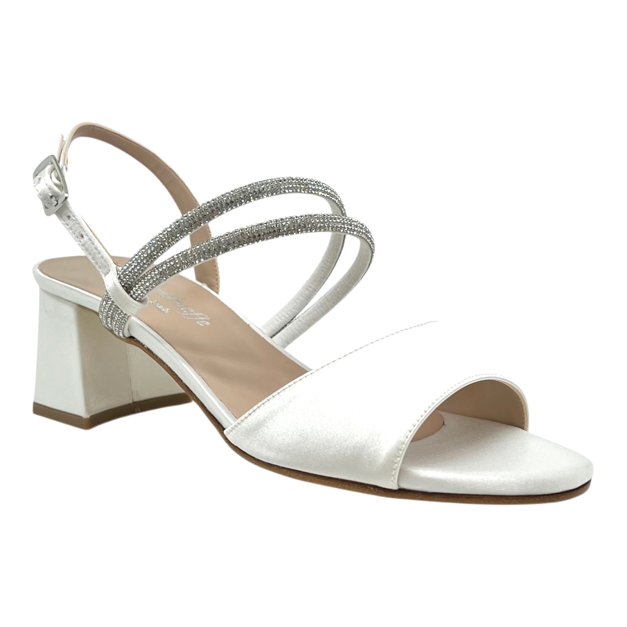 Sandalo sposa tacco 50 Anny