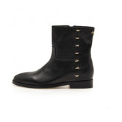 Stivaletto pelle nero Apepazza