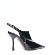 Chanel pelle nero tacco alto Albano