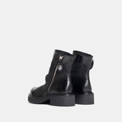Stivaletto pelle nera Metisse
