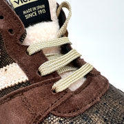 Sneaker Victoria mix cioccolato