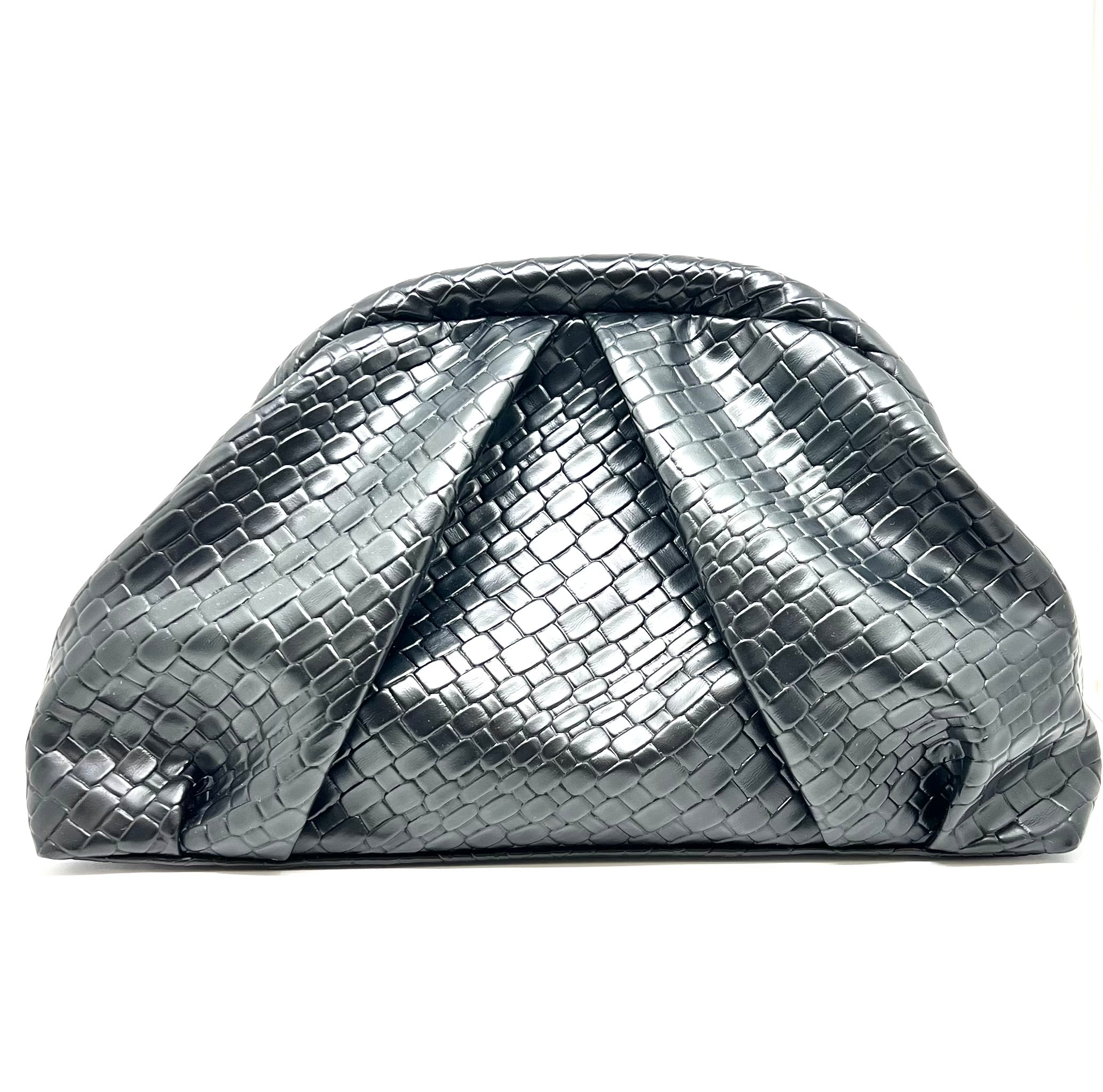 Borsa bocconcino intrecciato