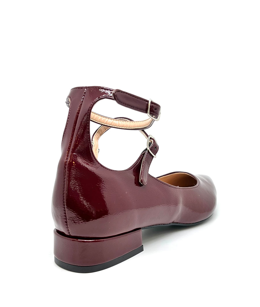 Ballerina vernice Bordeaux Dany