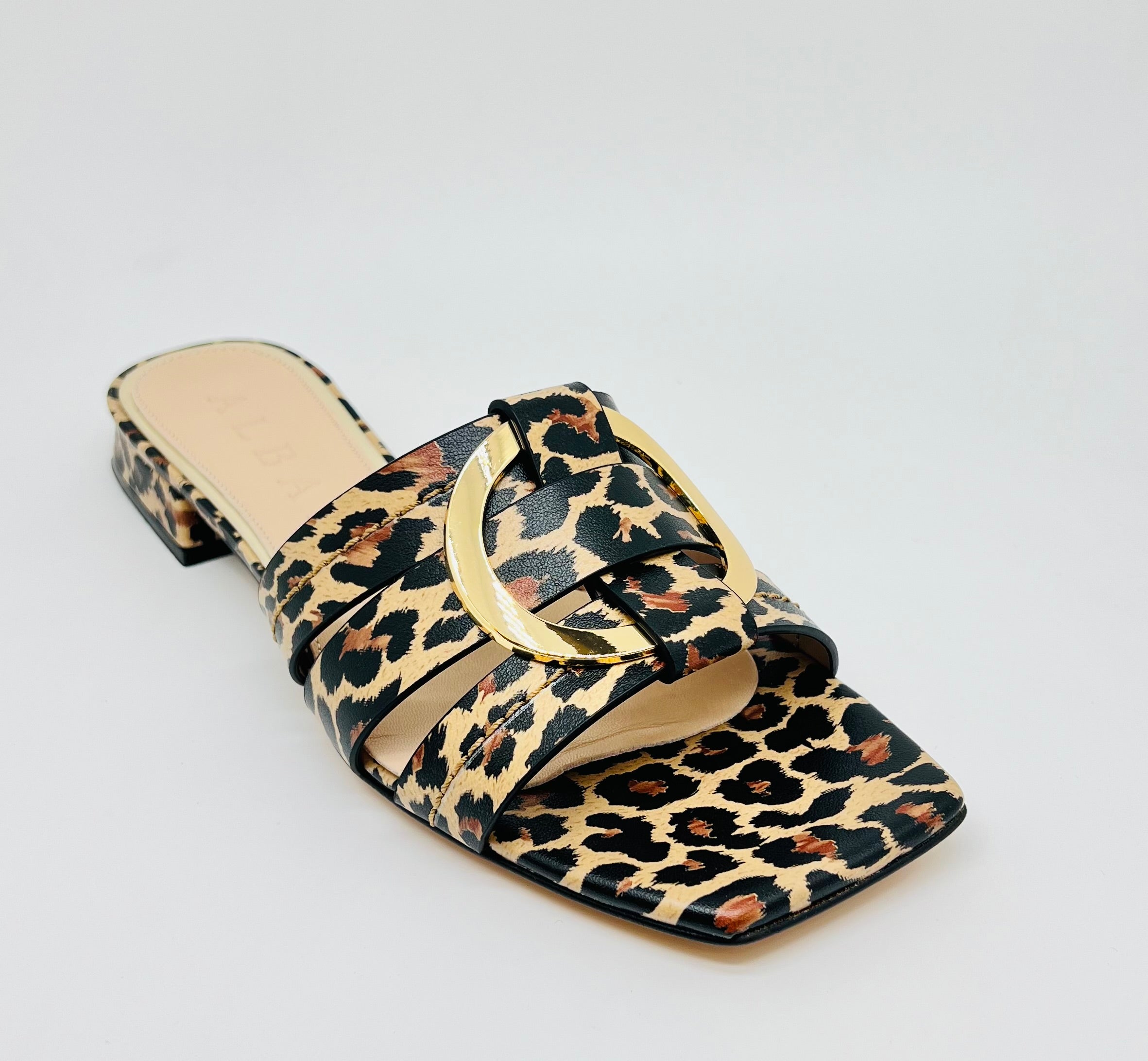 Ciabattina Leopard Albano