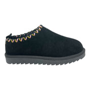Sabot camoscio nero Colors