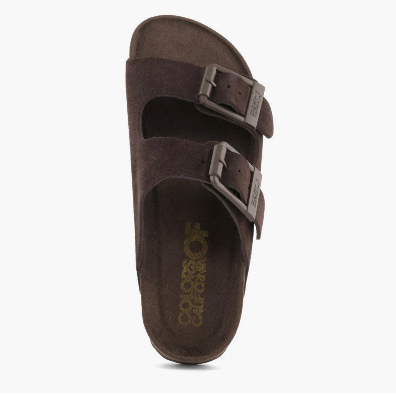 Sandalo doppia fascia moro