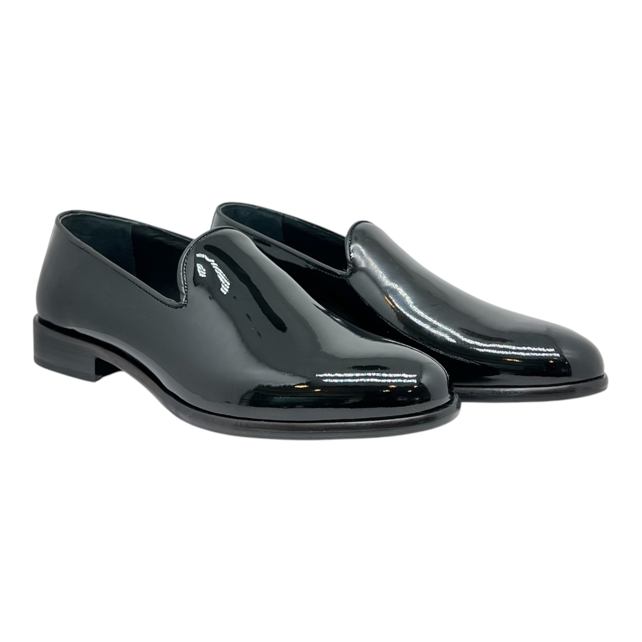 Mocassino uomo vernice nero