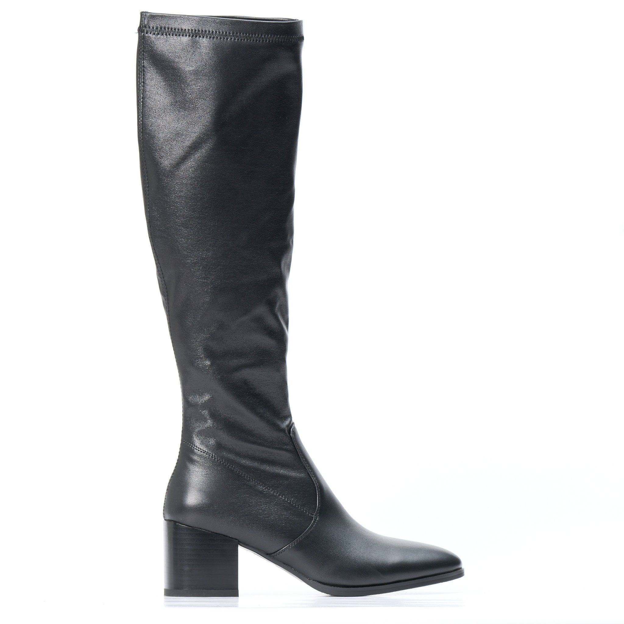 Stivale nero elasticizzato Beatrice