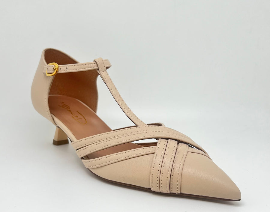 Slingback nu Bianca par