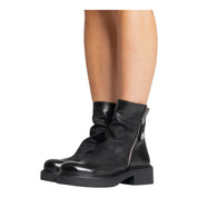 Stivaletto pelle nera Metisse
