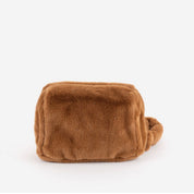Borsetta eco pelliccia  cuoio