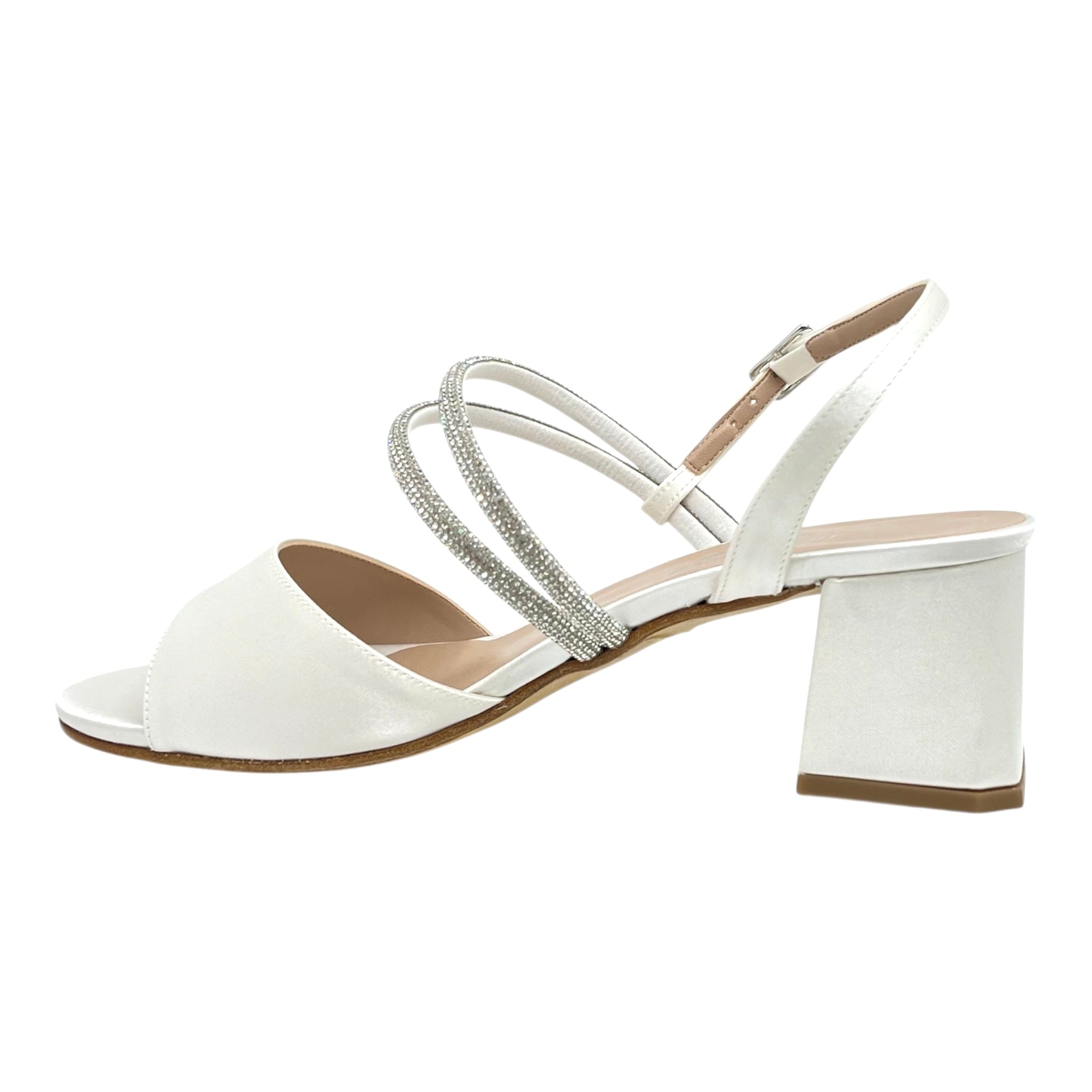 Sandalo sposa tacco 50 Anny