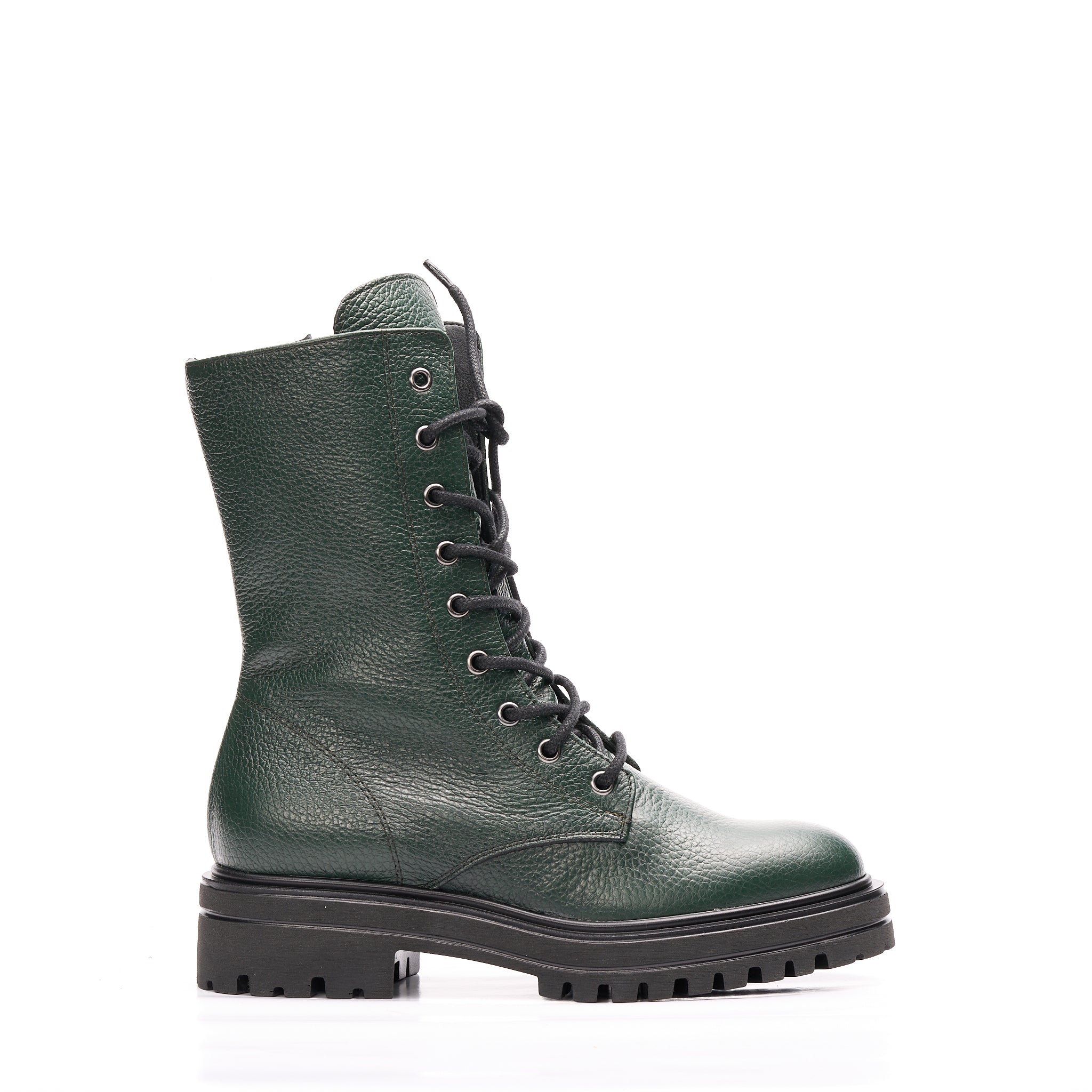 Anfibio pelle verde made in Italy