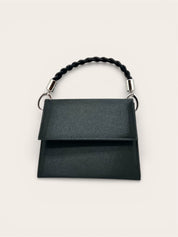 Borsetta raso nero gioiello