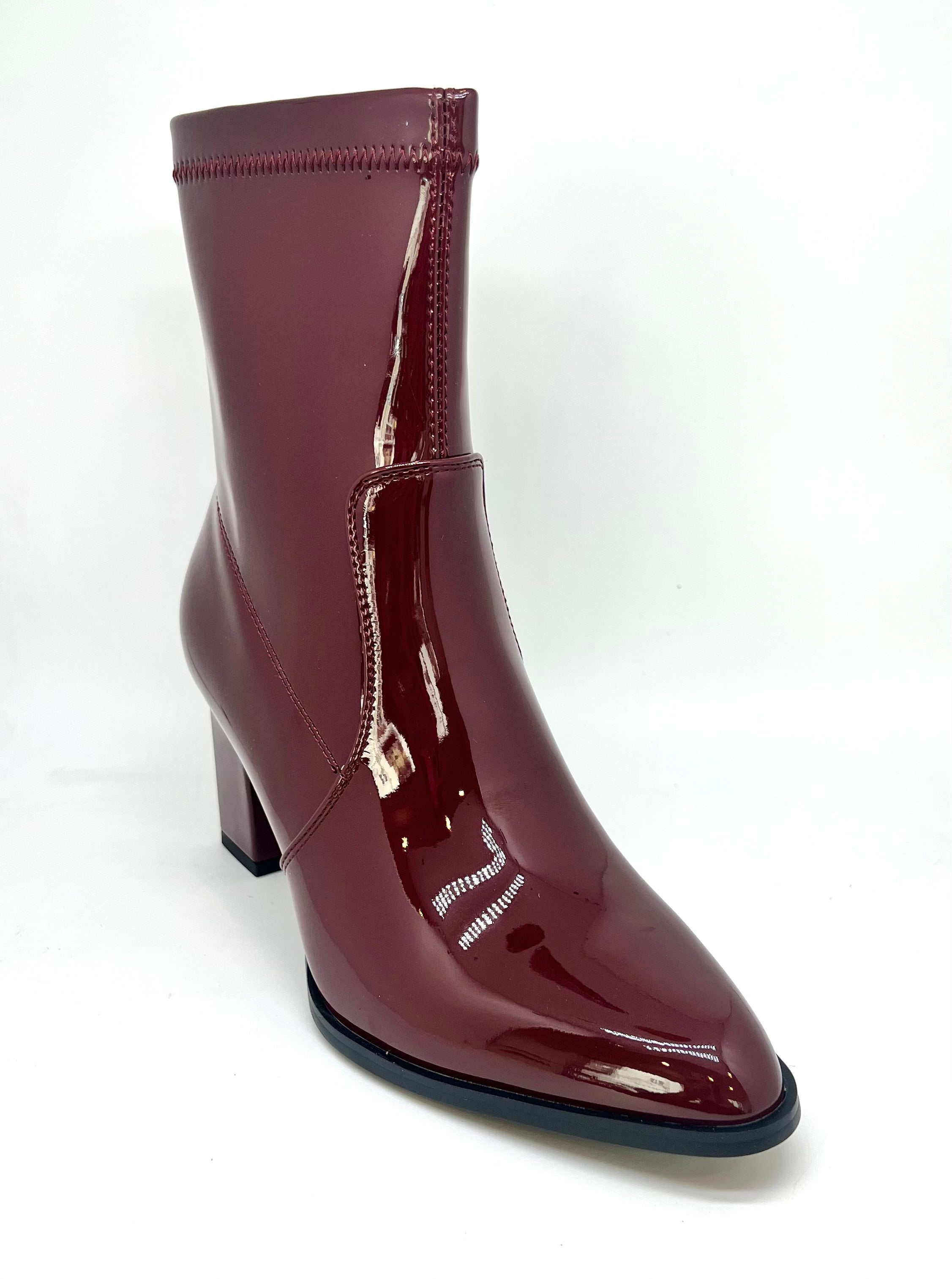 Stivaletto elasticizzato Nice bordeaux
