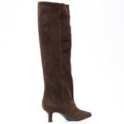 Stivale camoscio moro Sally