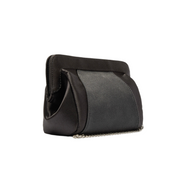 Élégant sac à main en satin et paillettes