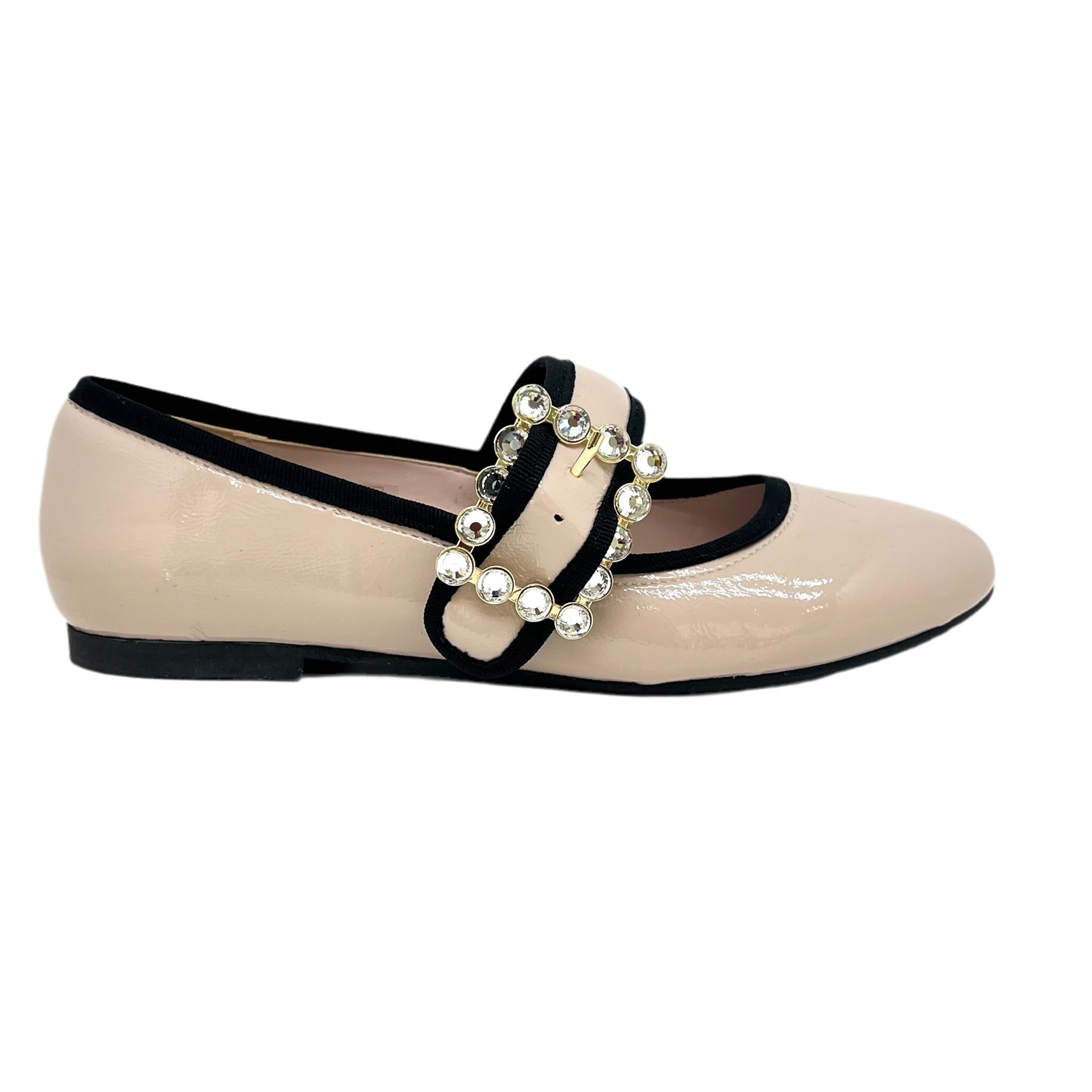 Ballerina vernice nude Lulu’