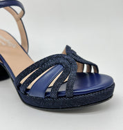 Sandalo blu elegante Giuly